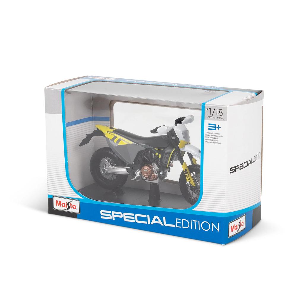 Maisto 1:18 Motorbike Husqvarna 701 Supermoto