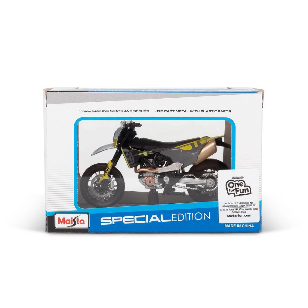 Maisto 1:18 Motorbike Husqvarna 701 Supermoto