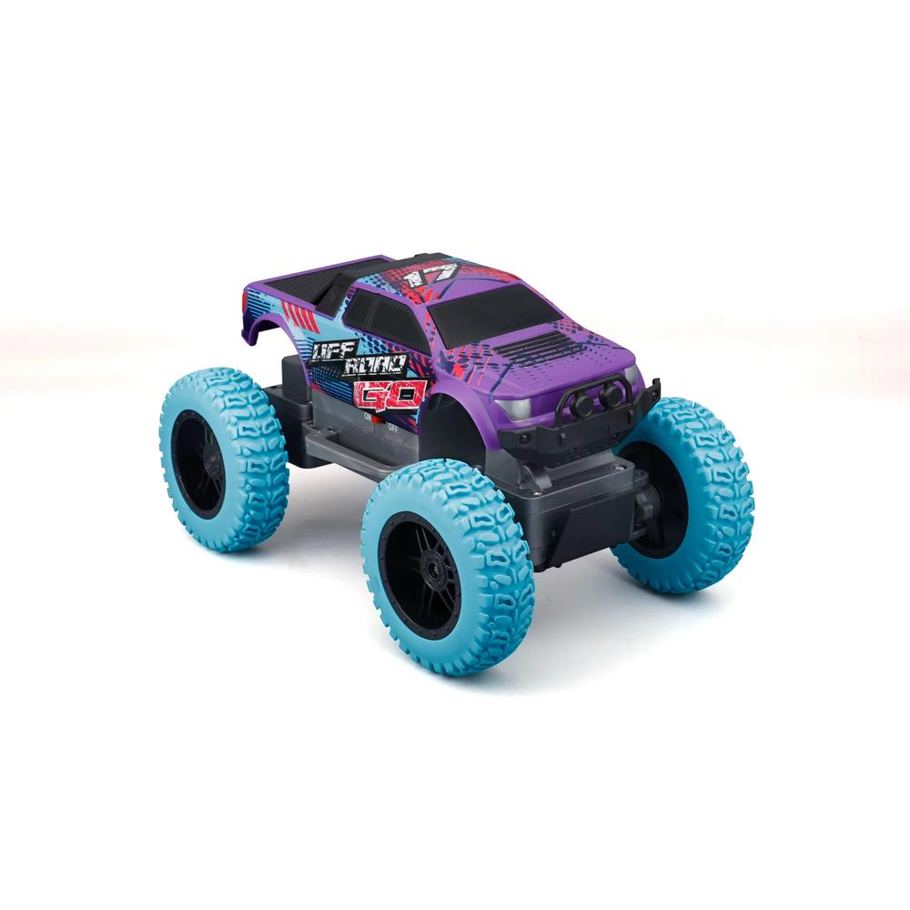 RC Rock Crawler Off Road Road And Go Purple 2.4Ghz_4