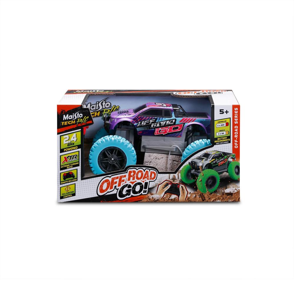 RC Rock Crawler Off Road Road And Go Purple 2.4Ghz_6
