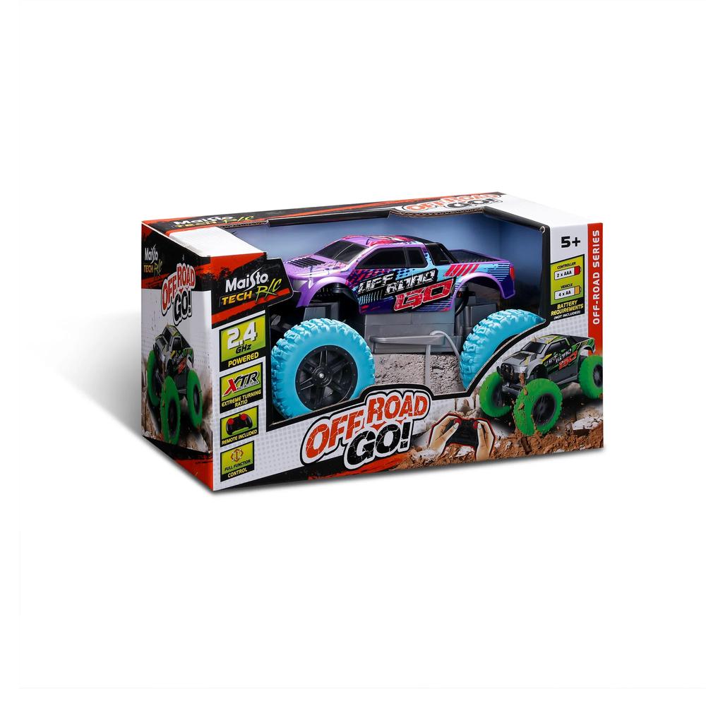RC Rock Crawler Off Road Road And Go Purple 2.4Ghz_7