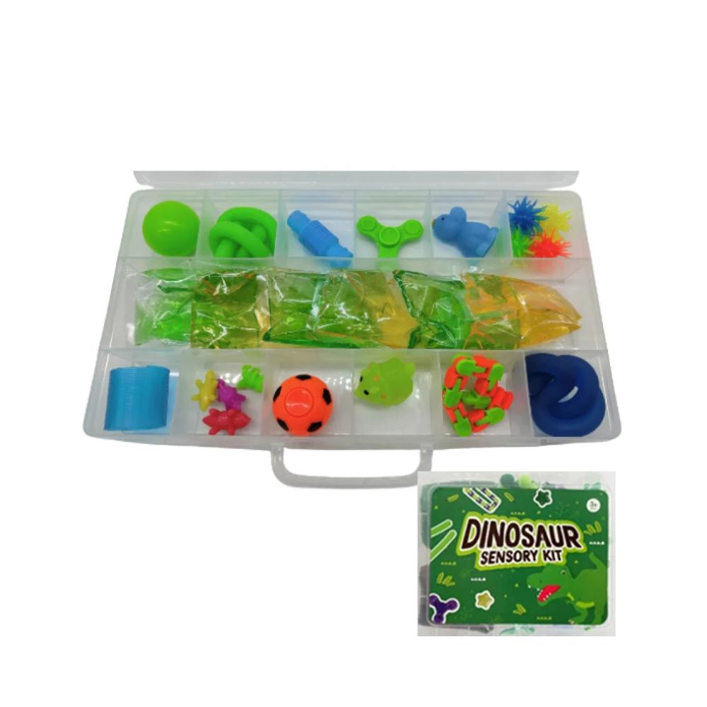 Dinosaur Sensory Squishy Slime Set