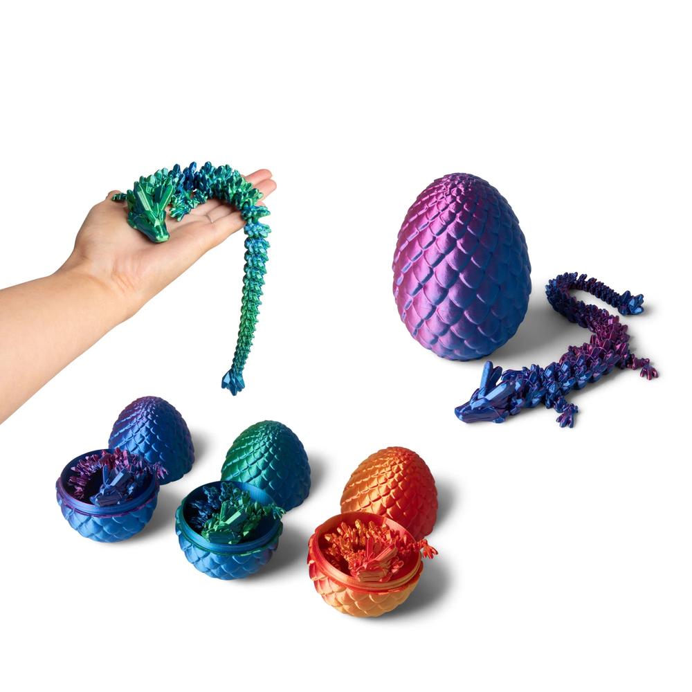 Giant 3D Printed Dragon Egg