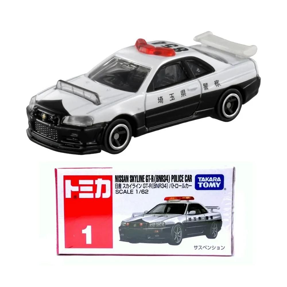 Tomy No.1 Nissan Skyline Gt-R(Bnr34) Police Car