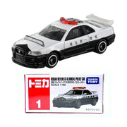 Tomy No.1 Nissan Skyline Gt-R(Bnr34) Police Car