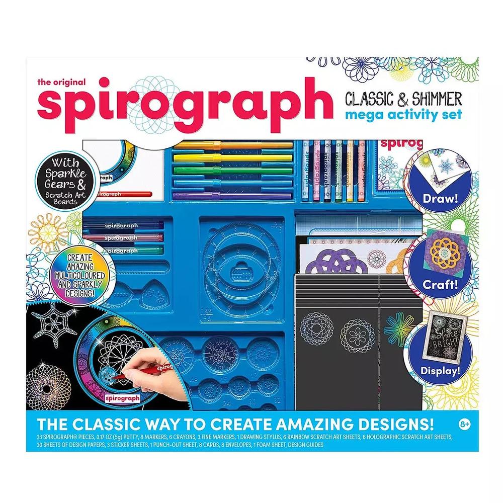 Spirograph Classic & Shimmer Mega Set