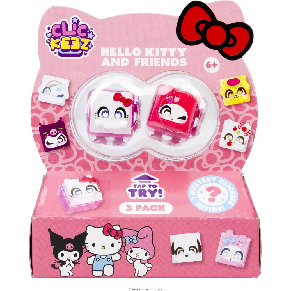 Clickeez Hello Kitty & Friends - 3-Pack