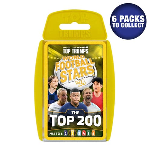 World Football Stars Top 200 Top Trumps - Pack 2