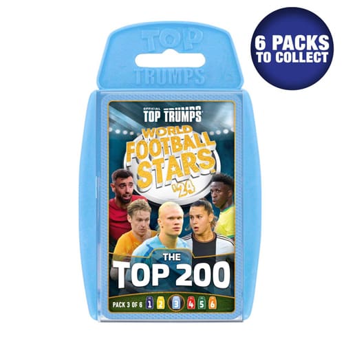 World Football Stars Top 200 Top Trumps - Pack 3
