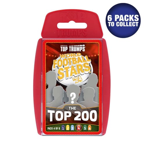 World Football Stars Top 200 Top Trumps - Pack 4