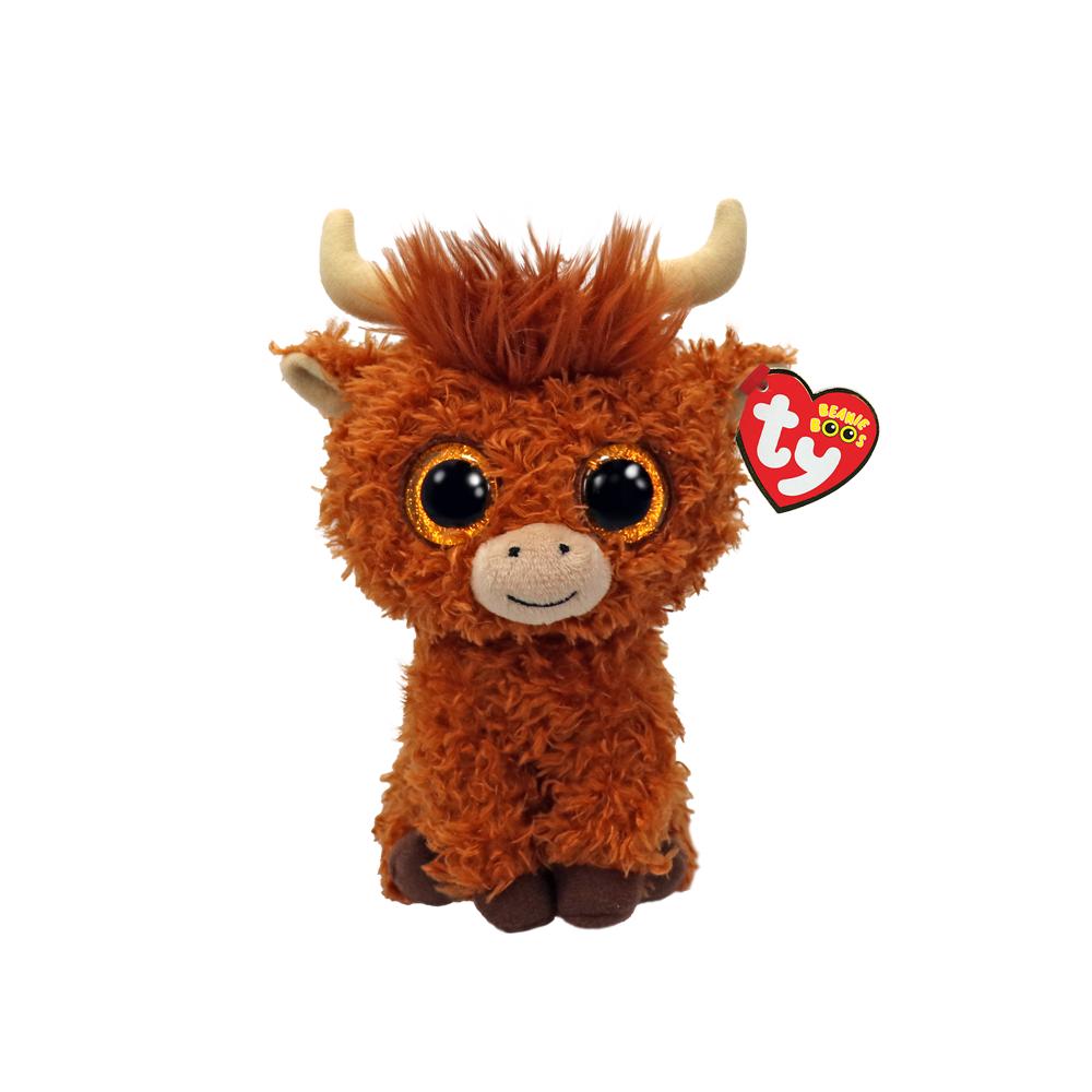 TY Alfie Highland Cow Beanie Boo