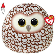 TY Whoolie Owl Squishy Beanie Med