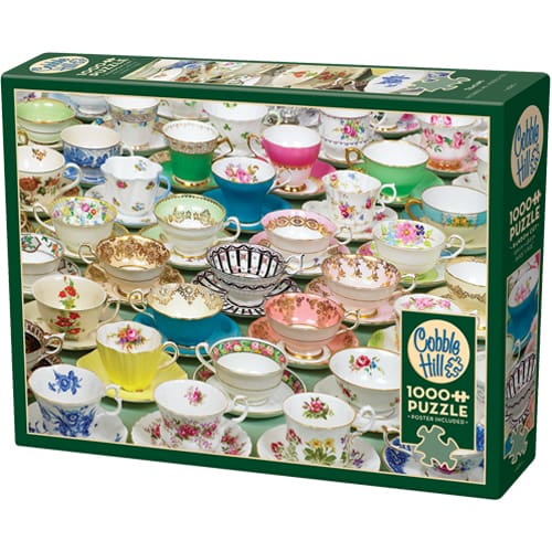 Teacups 1000 Piece Puzzle