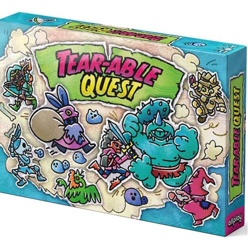 Tearable Quest Board Game