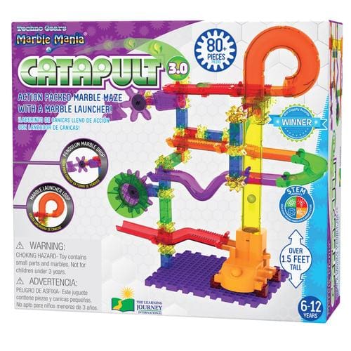 Techno Gears Marble Mania - Catapult 3.0 (80+ Pieces)
