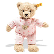 Teddy and Me Teddy bear girl baby with pyjama - beige/pink