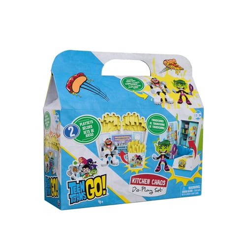 Teen Titans Kitchen Chaos Display Set