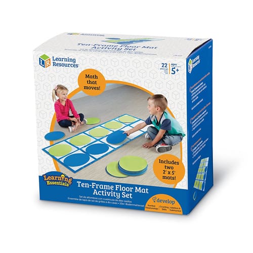 Ten-Frame Floor Mat Activity Set