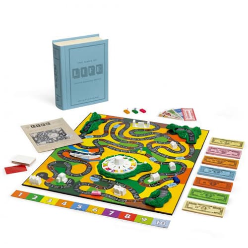 The Game of Life Vintage Bookshelf UK Edition