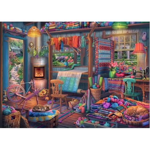The Weaver's Workshop (1000 pieces)