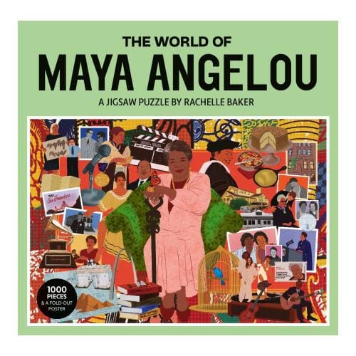 The World of Maya Angelou Puzzle (1000 Pieces)