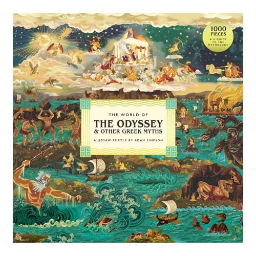 The World of the Odyssey & Other Greek Myths Puzzle (1000 Pieces)