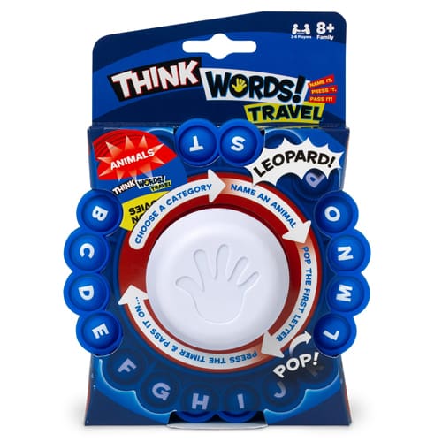 Think Words Travel Game