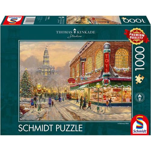 Thomas Kinkade: A Christmas Wish (1000Pc)