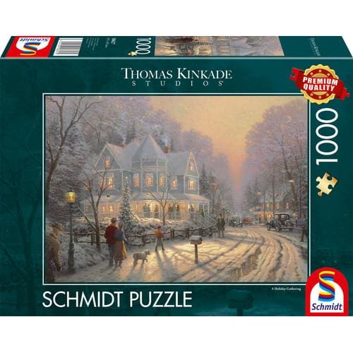Thomas Kinkade: A Holiday Gathering (1000 Pieces)