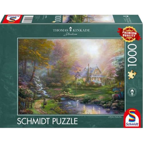 Thomas Kinkade: A Mother's Perfect Day Puzzle - 1000 Pieces