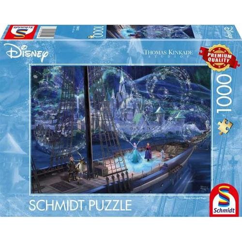 Thomas Kinkade: Disney Frozen Love and Magic (1000 Pieces)