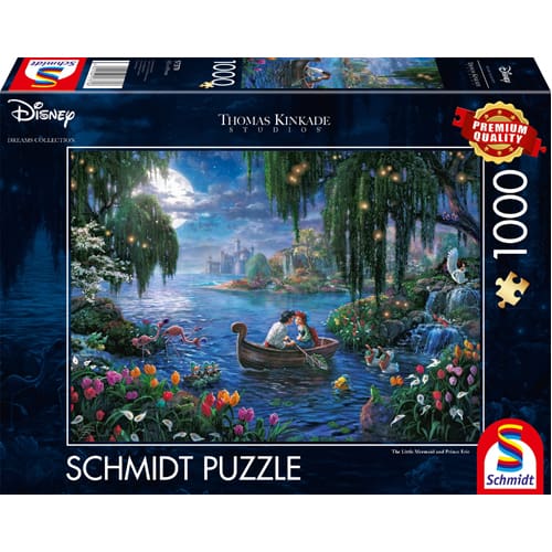 Thomas Kinkade: Disney The Little Mermaid and Prince Eric (1000pc)