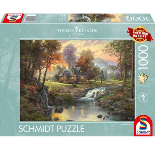 Thomas Kinkade: Mountain Retreat (1000pc)