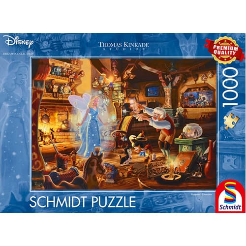 Thomas Kinkdade: Disney Geppetto's Pinocchio (1000pc)