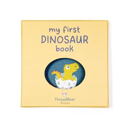 ThreadBear My First Dinosaur Book Rag Book