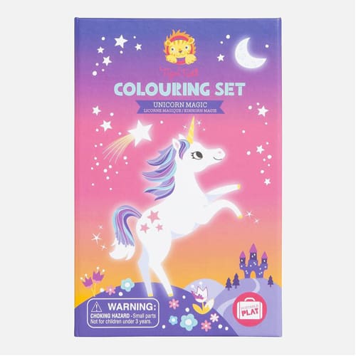 Tiger Tribe Colouring Set: Unicorn Magic
