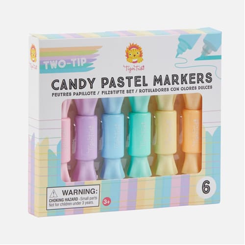 Tiger Tribe Two-Tip Candy Pastel Markers