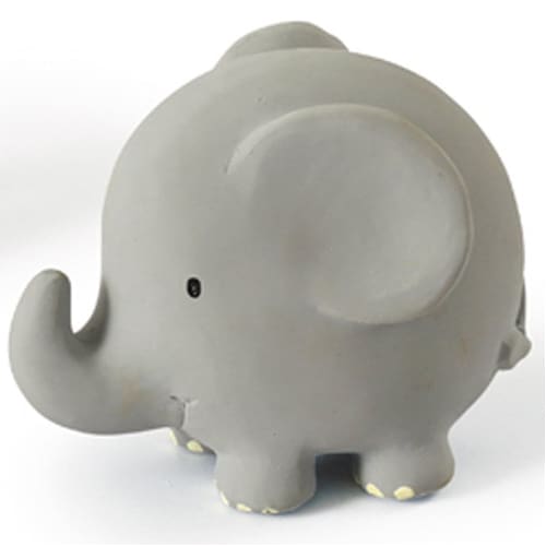 Tikiri: Ernie The Elephant - Natural Rubber Teether & Bath Toy