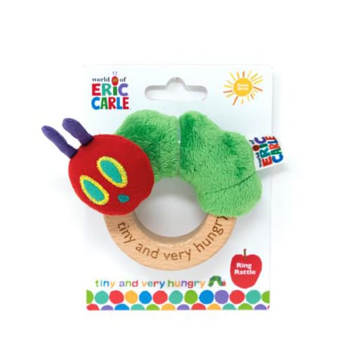 Tiny Caterpillar Ring Rattle