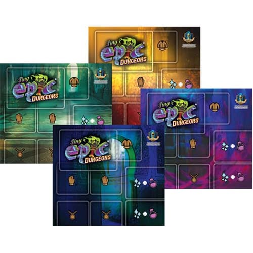 Tiny Epic Dungeons: 4 Pack Player Game Mats