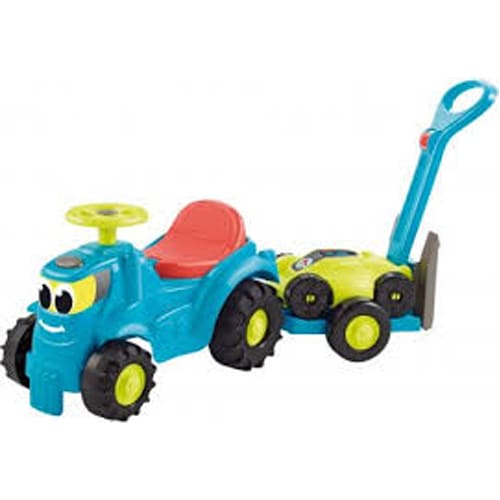 Tractor Ride On With Trailer And Lawnmower