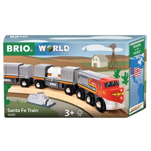 Trains of the World Santa Fe Train