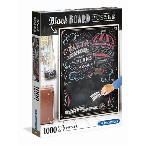 Travel Blackboard Puzzle