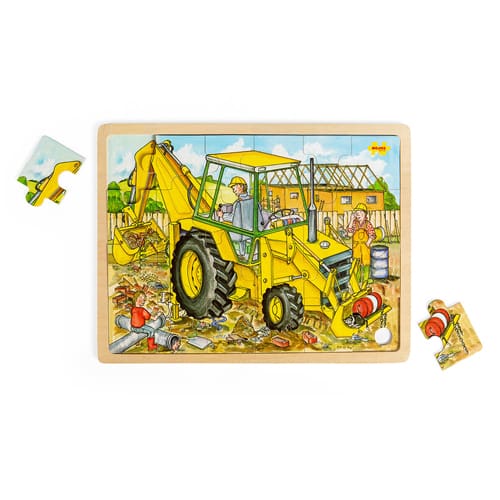 Tray Puzzle - Digger
