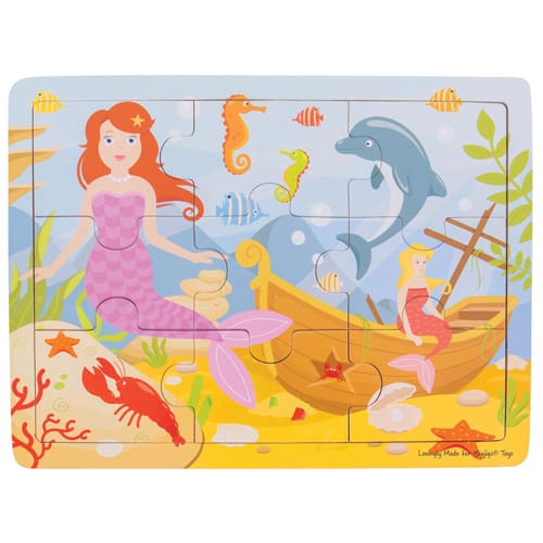Tray Puzzle - Mermaid