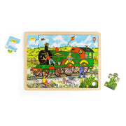 Tray Puzzle - Train