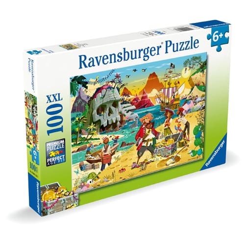 Treasure! Puzzle - 100 Pieces XXL