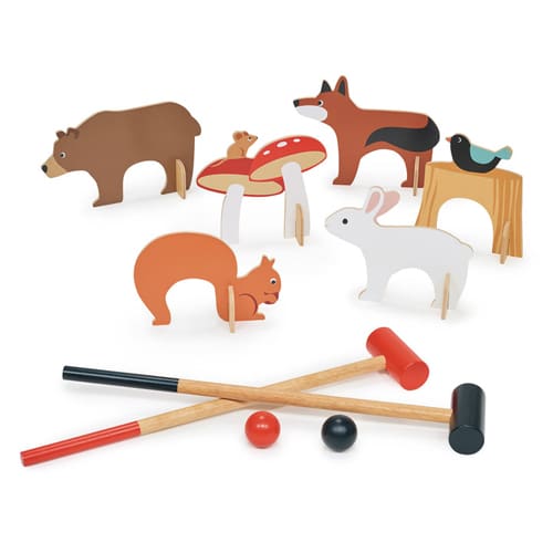 Tree Leaf Toys: Woodland Indoor Croquet Set