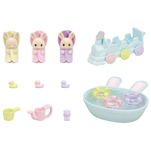 Triplets Baby Bathtime Set