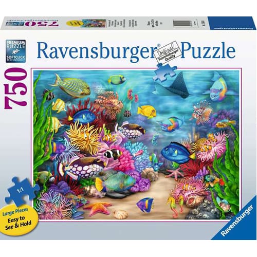 Tropical Reef Life, 750pc Large Format